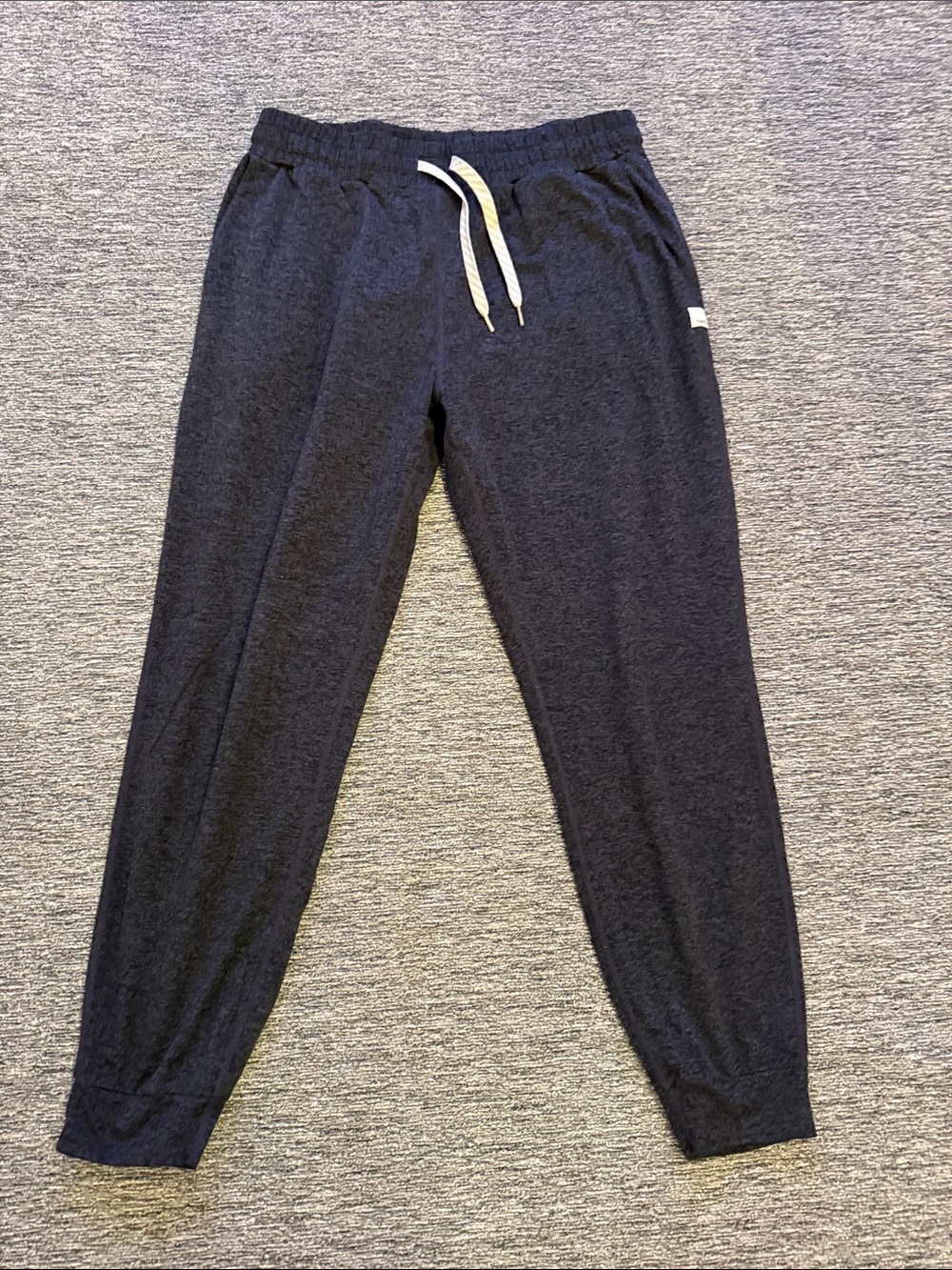 Vuori Gray Drawstring Jogger Pants - Comfort Fit